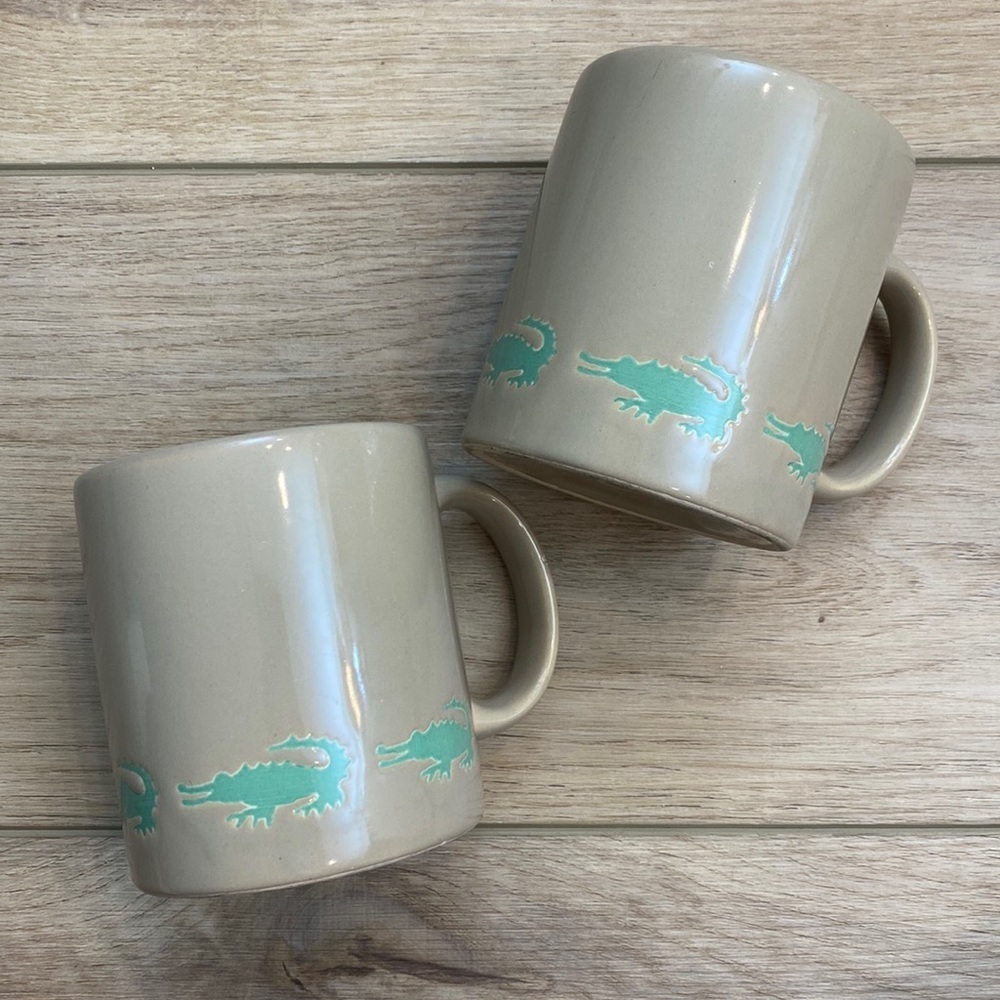 Waechtersbach Vintage‎ Alligator Mugs